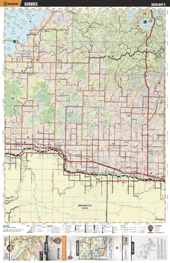 NWON08 Barwick - Northwestern Ontario  Topo