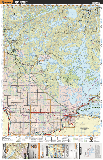 NWON09 Fort Frances - Northwestern Ontario  Topo