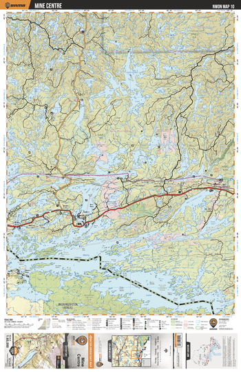 NWON10 Mine Centre - Northwestern Ontario  Topo