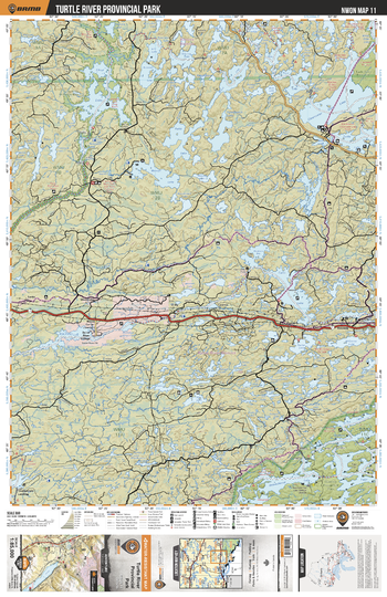 NWON11 Turtle River Provincial Park - Northwestern Ontario Topo