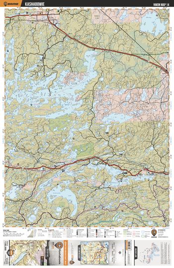 NWON14 Kashabowie - Northwestern Ontario Topo