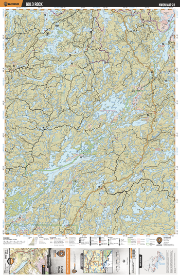 NWON23 Gold Rock - Northwestern Ontario Topo