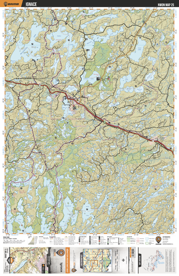 NWON25 Ignace - Northwestern Ontario Topo