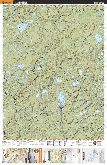 NWON28 Lake De Lles - Northwestern Ontario Topo
