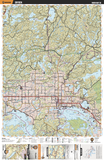 NWON36 Dryden - Northwestern Ontario Topo