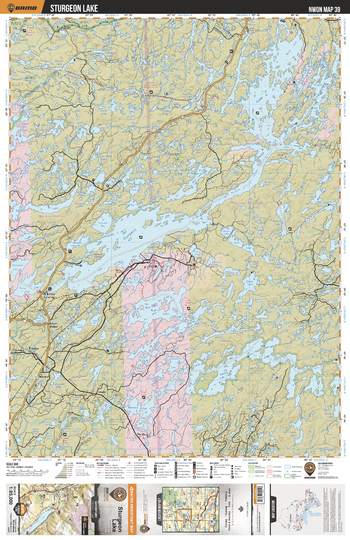 NWON39 Sturgeon Lake - Northwestern Ontario Topo