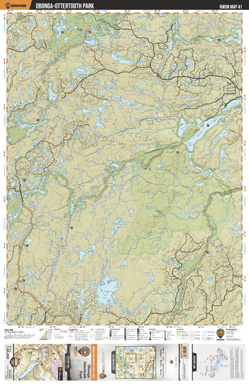 NWON41 Obonga-Ottertooth Park - Northwestern Ontario Topo