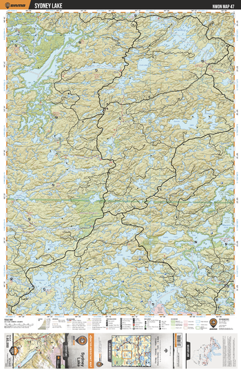 NWON47 Sydney Lake - Northwestern Ontario Topo