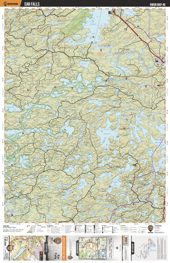 NWON48 Ear Falls - Northwestern Ontario Topo
