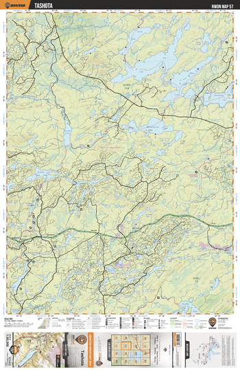NWON57 Tashota - Northwestern Ontario Topo