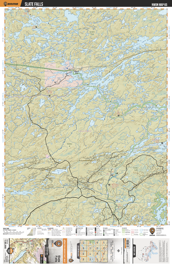 NWON65 Slate Falls - Northwestern Ontario Topo