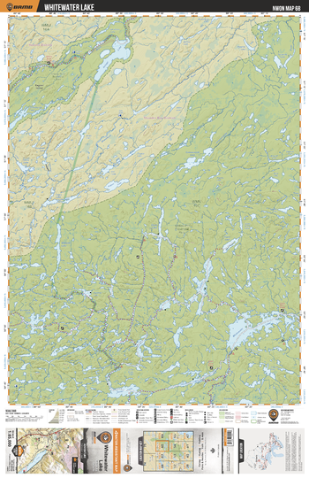 NWON68 Whitewater Lake - Northwestern Ontario Topo