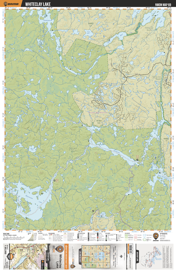 NWON69 Whiteclay Lake - Northwestern Ontario Topo