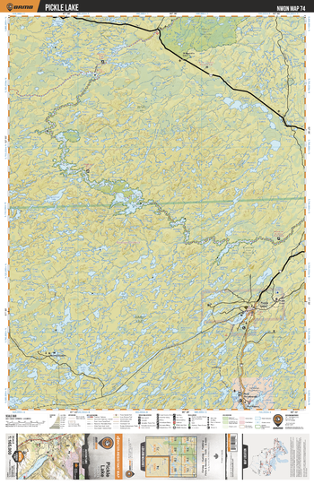 NWON74 Pickle Lake - Northwestern Ontario Topo