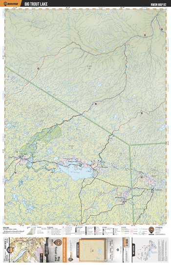NWON82 Big Trout Lake - Northwestern Ontario Topo