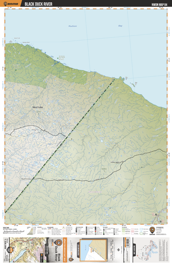 NWON84 Black Duck River - Northwestern Ontario Topo