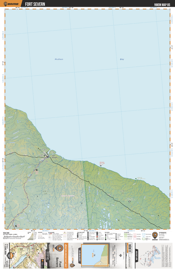 NWON85 Fort Severn - Northwestern Ontario Topo