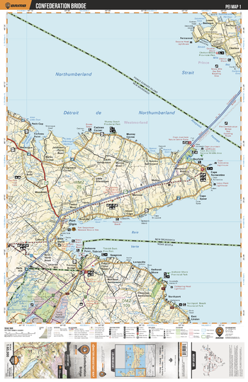 PEI01 Confederation Bridge - Prince Edward Island Topo