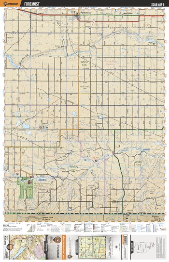 SOAB06 Foremost - Southern Alberta Topo