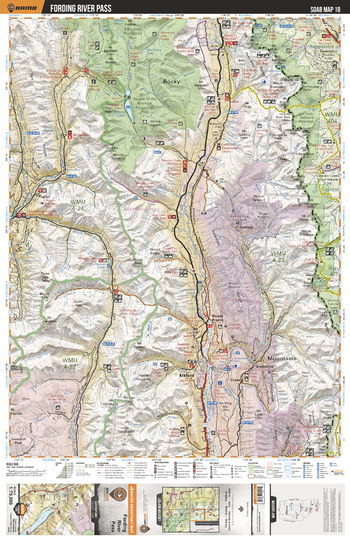 SOAB18 Fording River Pass - Southern Alberta Topo