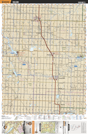 SOAB21 Vulcan - Southern Alberta Topo