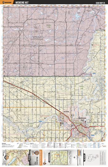 SOAB25 Medicine Hat - Southern Alberta Topo