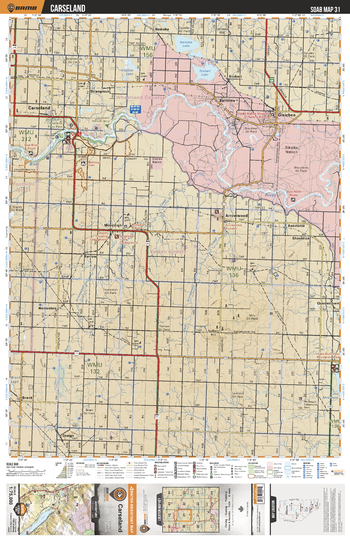 SOAB31 Carseland - Southern Alberta Topo
