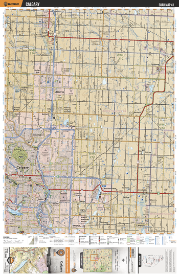 SOAB41 Calgary - Southern Alberta Topo