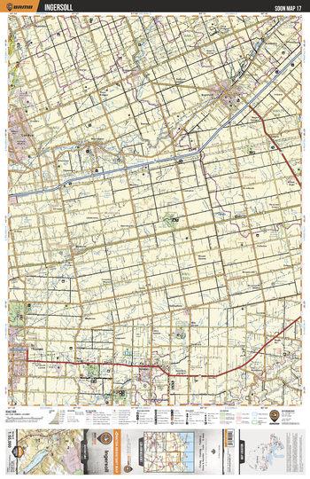 SOON17 Ingersoll - Southern Ontario Topo