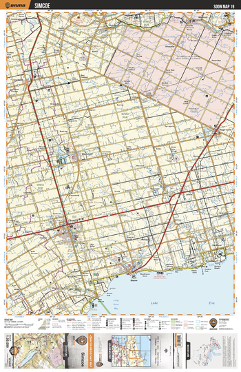 SOON19 Simcoe - Southern Ontario Topo