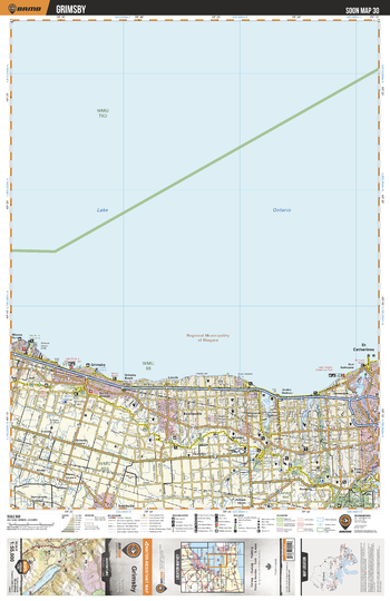 SOON30 Grimsby - Southern Ontario Topo