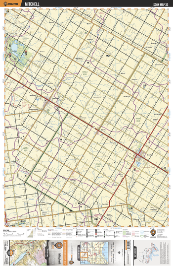 SOON33 Mitchell - Southern Ontario Topo