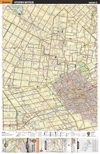SOON35 Kitchener Waterloo - Southern Ontario Topo