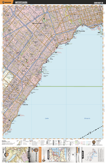 SOON38 Mississauga - Southern Ontario Topo