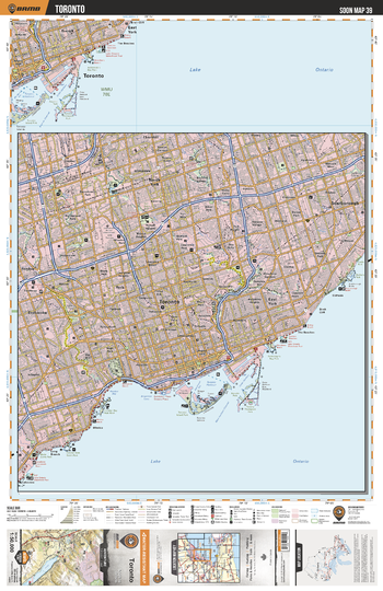 SOON39 Toronto - Southern Ontario Topo