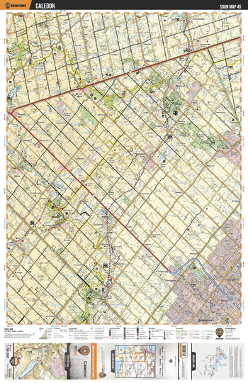 SOON45 Caledon - Southern Ontario Topo