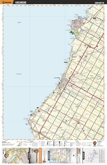 SOON48 Kincardine - Southern Ontario Topo