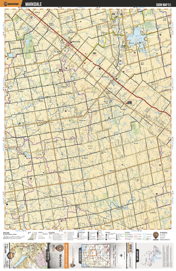 SOON51 Markdale - Southern Ontario Topo