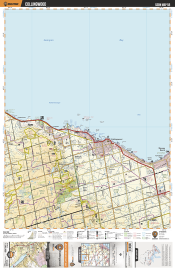 SOON58 Collingwood - Southern Ontario Topo