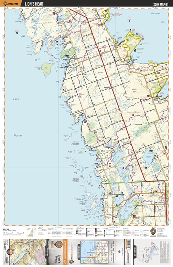 SOON61 Lion's Head - Southern Ontario Topo