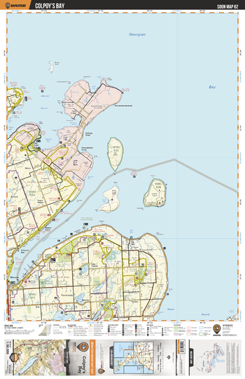 SOON62 Colpoy's Bay - Southern Ontario Topo