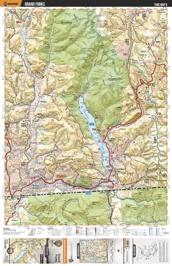 TOBC06 Grand Forks - Thompson Okanagan BC Topo Map
