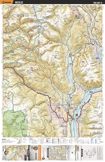 TOBC19 Needles - Thompson Okanagan BC Topo Map