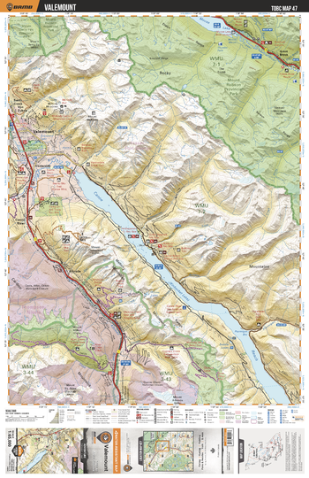 TOBC47 Valemount - Thompson Okanagan BC Topo Map