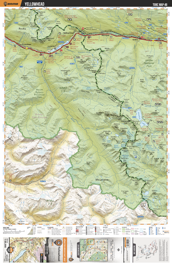 TOBC48 Yellowhead - Thompson Okanagan BC Topo Map