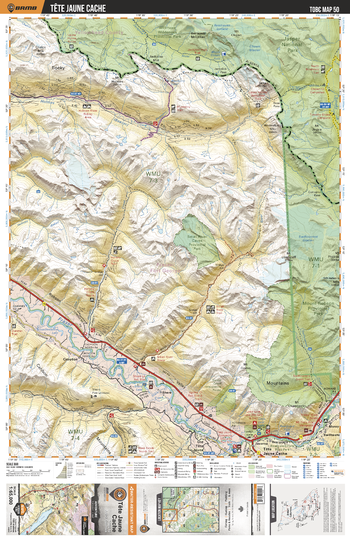 TOBC50 Tete Juane Cache - Thompson Okanagan BC Topo Map
