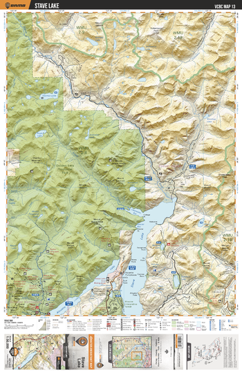 VCBC13 Stave Lake - Vancouver Coast & Mountains BC Topo