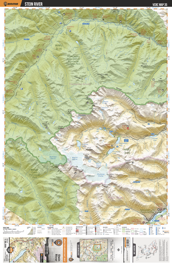 VCBC35 Stein River - Vancouver Coast & Mountains BC Topo