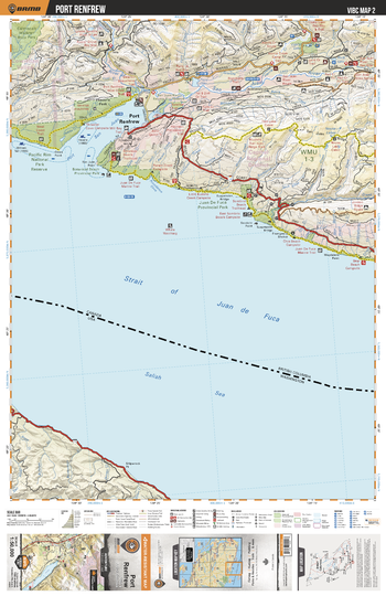 VIBC02 Port Renfrew - Vancouver Island BC Topo
