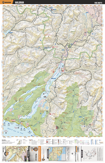 VIBC08 Walbran - Vancouver Island BC Topo